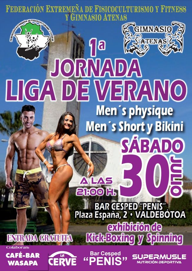 Cartel Primera Jornada Liga de Verano 2016